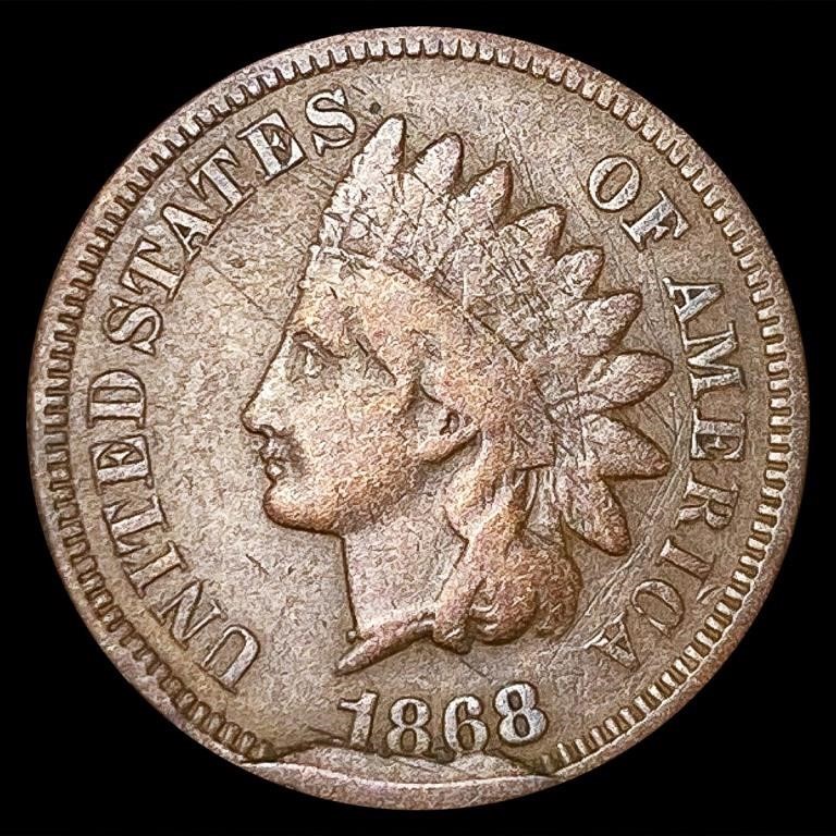 1868-Indian-Cent-W/-Obverse-Cud